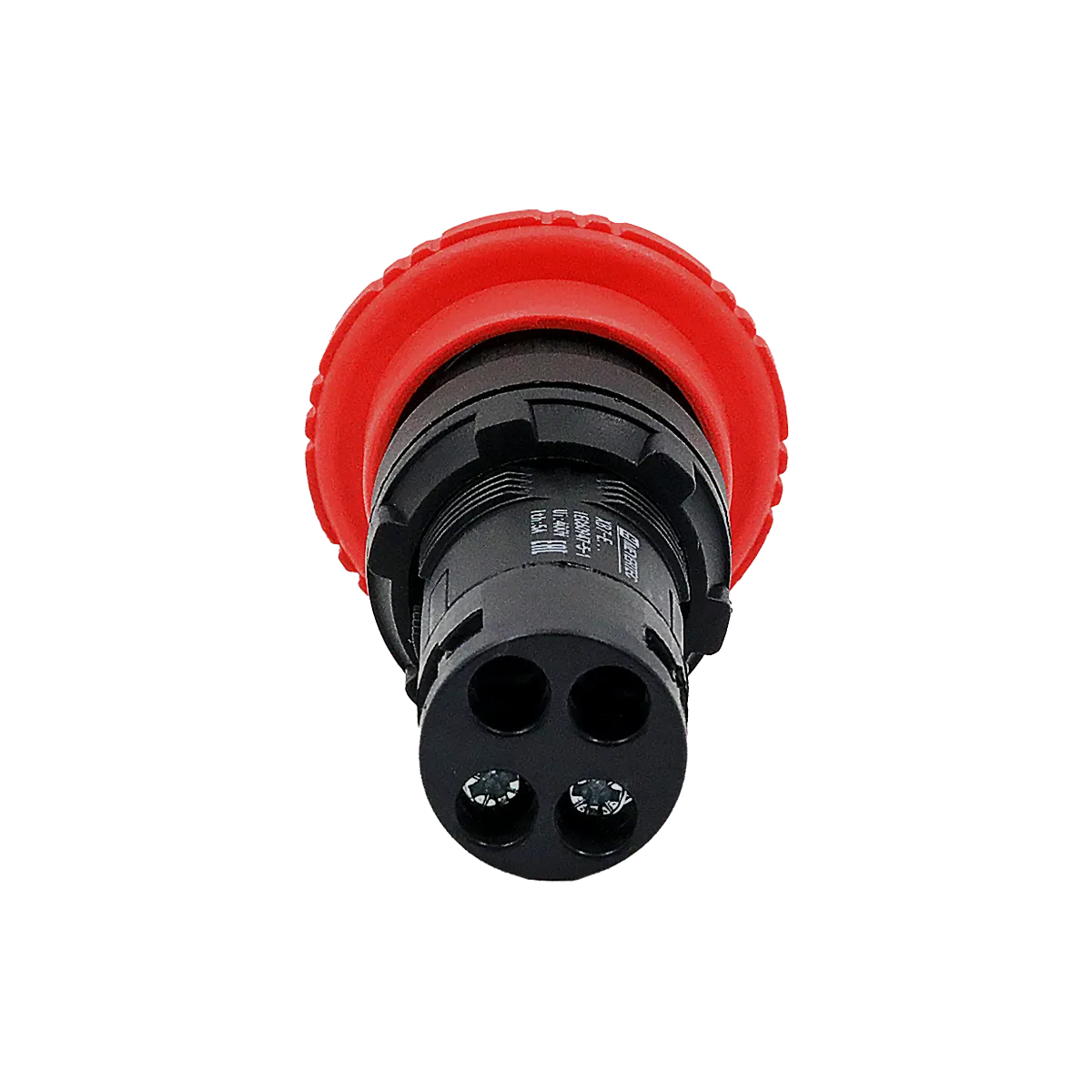 Кнопка грибовидная красная, возврат поворотом c фиксацией, Ø 40 мм,  1NC, IP54, пластик