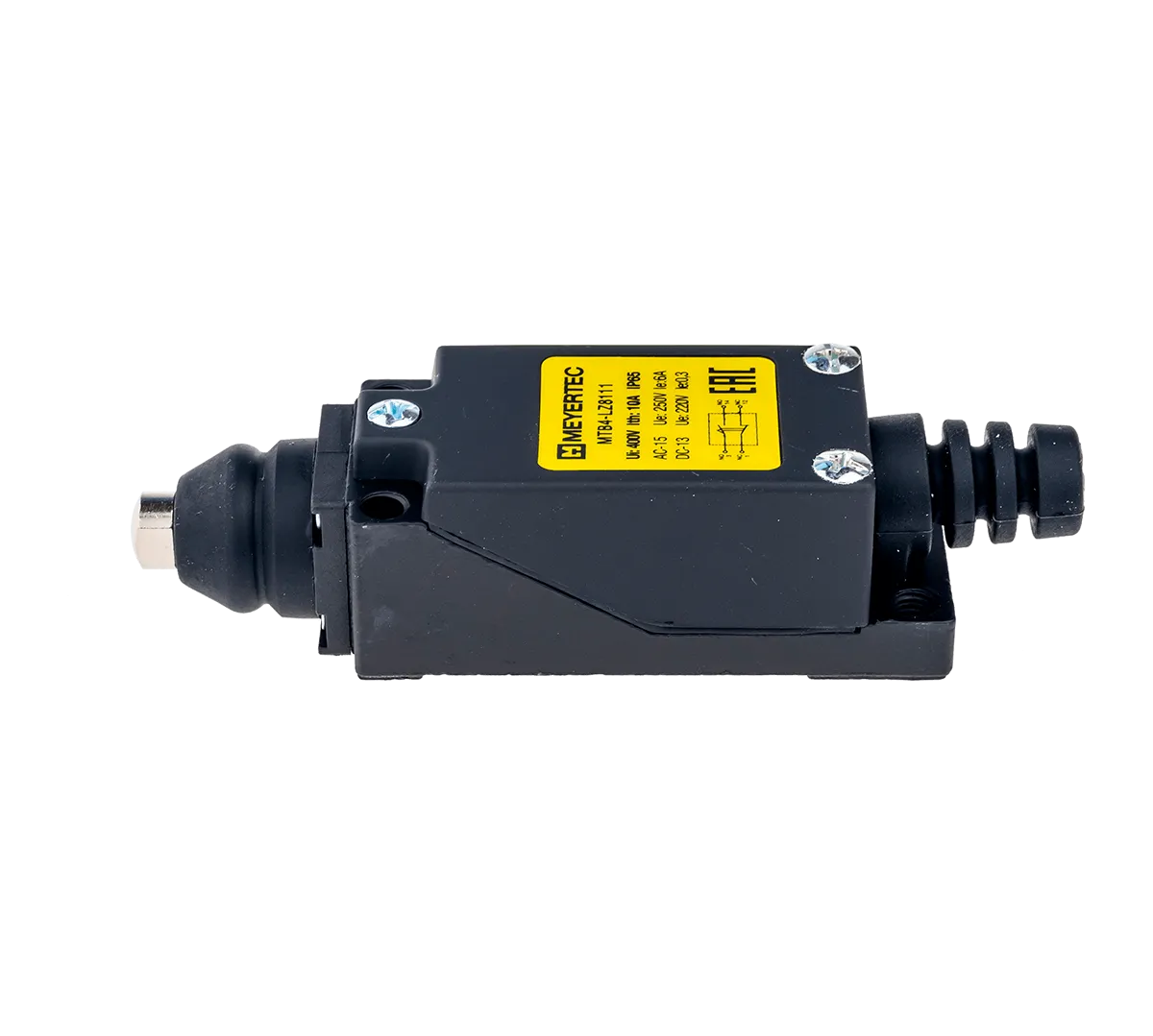 Выключатель концевой, IP65, кнопка нажимная